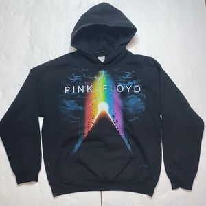 Liquid Blue Pink Floyd Hoodie (Medium)